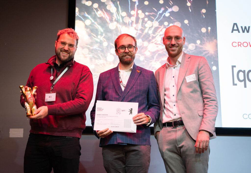 Berlin Quantum Pioneer Audience Award Ceremony.